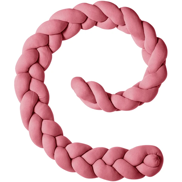 Nordic Coast Company Paracolpi Intrecciato, Rosa 4 Nordic Coast Company Paracolpi Intrecciato, Rosa - immagine 2