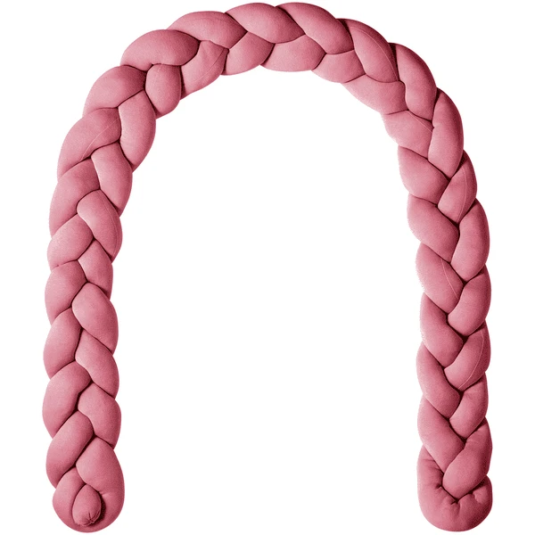 Nordic Coast Company Paracolpi Intrecciato, Rosa 3 Nordic Coast Company Paracolpi Intrecciato, Rosa