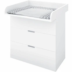 Polini Fasciatoio Per Cassettiera IKEA Malm, Hemnes E Nordli - Bianco -Negozio Di Mobili Per Camerette polini fasciatoio per cassettiera ikea malm hemnes e nordli bianco a375762 2