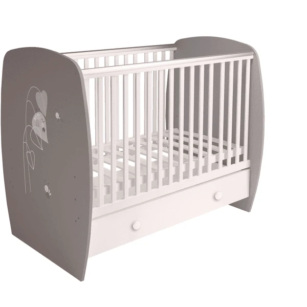 Polini Kids Lettino French 710 Amis Grigio/bianco 5 Polini Kids Lettino French 710 Amis Grigio/bianco - immagine 3