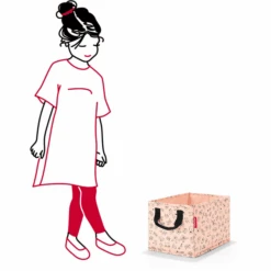 Reisenthel® Box Portaoggetti Per Bambini Cats And Dogs Rosa -Negozio Di Mobili Per Camerette reisenthel box portaoggetti per bambini cats and dogs rosa a262869 3
