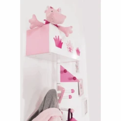 Roba Appendipanni Corona Rosa -Negozio Di Mobili Per Camerette roba appendipanni corona rosa a246166 4