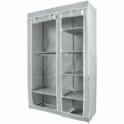 Roba Armadio In Tessuto XL Little Stars Grigio -Negozio Di Mobili Per Camerette roba armadio in tessuto xl little stars grigio a292948 4