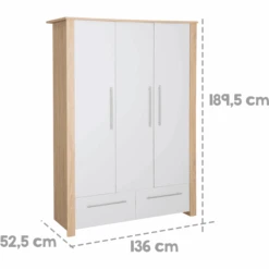 Roba Armadio Matilda, 3 Ante -Negozio Di Mobili Per Camerette roba armadio matilda 3 ante a317521 3