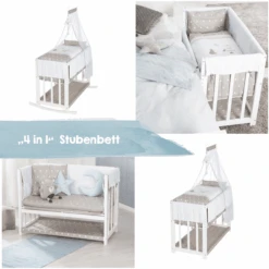 Roba Culla "Indibär" 4 In 1, Bianco -Negozio Di Mobili Per Camerette roba culla indibaer 4 in 1 bianco a303895 2