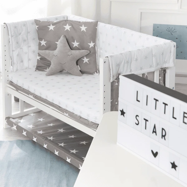 Roba Culla Little Stars 3 In 1, Bianco 7 Roba Culla Little Stars 3 In 1, Bianco - immagine 5
