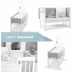 Roba Culla Stars & Dots 4 In 1, Bianco -Negozio Di Mobili Per Camerette roba culla stars dots 4 in 1 bianco a315709 2