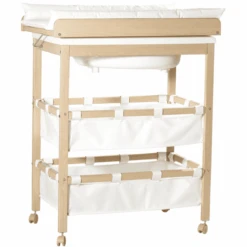 Roba Fasciatoio & Vaschetta Combi Nature, Pieghevole