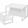 Roba Set 3in1 Tavolo E Sedia - Bianco