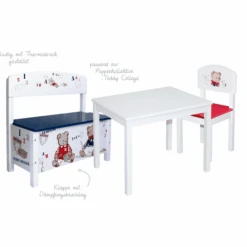 Roba Tavolo Per Bambini Bianco Laccato -Negozio Di Mobili Per Camerette roba tavolo per bambini bianco laccato a182490 3