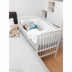 Schardt Lettino Co-sleeping Micky Plus Bianco Laccato -Negozio Di Mobili Per Camerette schardt lettino co sleeping micky plus bianco laccato a331981 4