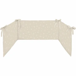 SONNE Paracolpi Con Fiori 34x180cm - Tortora -Negozio Di Mobili Per Camerette sonne paracolpi con fiori 34x180cm tortora a397554 1