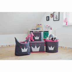 STORE !t Cestino Portaoggetti Crown -Negozio Di Mobili Per Camerette store t cestino portaoggetti crown a368471 4