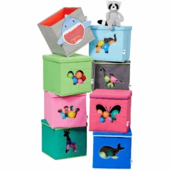 STORE !t Scatola Per Giocattoli Con Rete, Squalo -Negozio Di Mobili Per Camerette store t scatola per giocattoli con rete squalo a368380 2