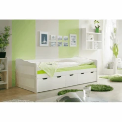 TICAA Divano Letto MARIA Con Cassetti, Bianco -Negozio Di Mobili Per Camerette ticaa divano letto maria con cassetti bianco a077434 4
