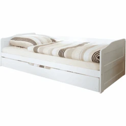 TICAA Divano Letto MELINDA Con Letto Estraibile Bianco -Negozio Di Mobili Per Camerette ticaa divano letto melinda con letto estraibile bianco a060597 3