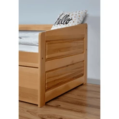 TiCAA Divano Letto Micki In Faggio Naturale Con 4 Cassetti Funzionali Aden -Negozio Di Mobili Per Camerette ticaa divano letto micki in faggio naturale con 4 cassetti funzionali aden a303147 3