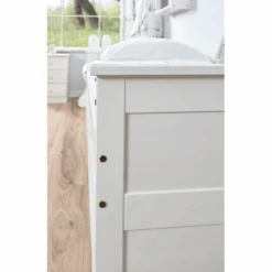 TiCAA Divano Letto Theodor 100 X 200 Cm Bianco Pino Con 5 Cassetti Aden -Negozio Di Mobili Per Camerette ticaa divano letto theodor 100 x 200 cm bianco pino con 5 cassetti aden a303213 3