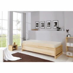 TiCAA Lettino Impilabile Nadine 90 X 200 Cm Pino, Nature -Negozio Di Mobili Per Camerette ticaa lettino impilabile nadine 90 x 200 cm pino nature a327480 3