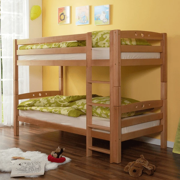 TICAA Letto A Castello LUPO R Faggio Naturale 3 TICAA Letto A Castello LUPO R Faggio Naturale