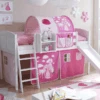 TICAA Letto Con Scivolo EKKI Pino Bianco Country - Il Cavallo Magico - Rosa 2 TICAA Letto Con Scivolo EKKI Pino Bianco Country - Il Cavallo Magico - Rosa -Negozio Di Mobili Per Camerette ticaa letto con scivolo ekki pino bianco country il cavallo magico rosa a075639
