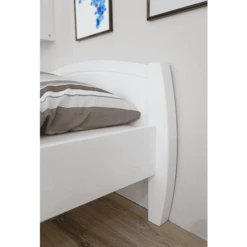 TiCAA Letto Singolo Jasmin 140 X 200 Cm Pino Bianco -Negozio Di Mobili Per Camerette ticaa letto singolo jasmin 140 x 200 cm pino bianco a327438 2