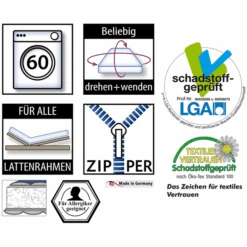 TICAA Materasso MedAllergen 90 X 200 Cm -Negozio Di Mobili Per Camerette ticaa materasso medallergen 90 x 200 cm a042710 3