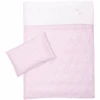 Träumeland Set Biancheria Lettino 2 Pezzi Corona Rosa 80x80cm -Negozio Di Mobili Per Camerette traeumeland set biancheria lettino 2 pezzi corona rosa 80x80cm a171349