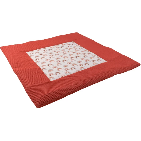 Ullenboom Coperta A Gattoni Waffle Pique Motif Rust Rainbow140x140 Cm 5 Ullenboom Coperta A Gattoni Waffle Pique Motif Rust Rainbow140x140 Cm - immagine 3