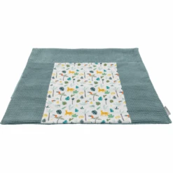 Ullenboom Coprifasciatoio Waffle Piqué Motif Verde Salvia Rainforest 75 X 85 Cm