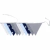 Ullenboom Gagliardetti A Catena 325 Cm (10 Gagliardetti) Blu Azzurro Grigio -Negozio Di Mobili Per Camerette ullenboom gagliardetti a catena 325 cm 10 gagliardetti blu azzurro grigio a270007