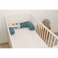 Ullenboom Salsicciotto Paracolpi, Animali Della Foresta Petrol 120 Cm -Negozio Di Mobili Per Camerette ullenboom salsicciotto paracolpi animali della foresta petrol 120 cm a267349 3