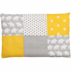 Ullenboom Set Biancheria Da Letto Per Bambini Grigio Giallo 135 X 100 Cm + 40 X 60 Cm -Negozio Di Mobili Per Camerette ullenboom set biancheria da letto per bambini grigio giallo 135 x 100 cm 40 x 60 cm a267592 4