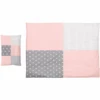 Ullenboom Set Biancheria Da Letto Per Bambini Grigio/rosa 135 X 100 Cm + 40 X 60 Cm -Negozio Di Mobili Per Camerette ullenboom set biancheria da letto per bambini grigio rosa 135 x 100 cm 40 x 60 cm a267603