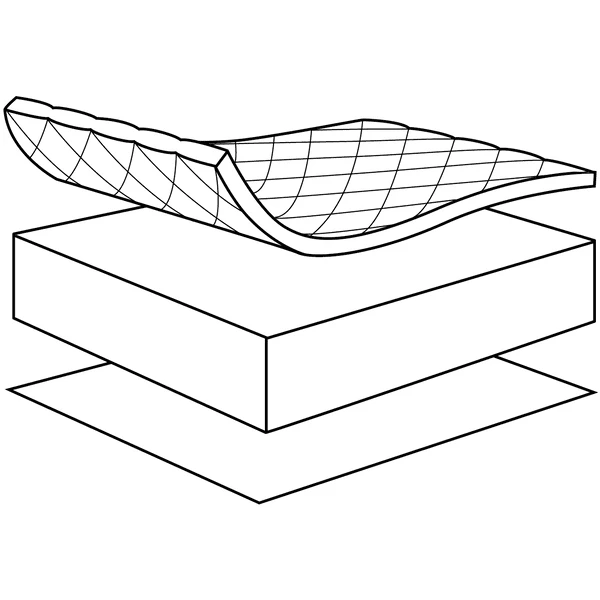 ZÖLLNER Materassino Per Passeggino Allegro 70x37 Cm 4 ZÖLLNER Materassino Per Passeggino Allegro 70x37 Cm - immagine 2